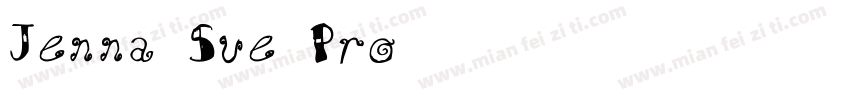 Jenna Sue Pro字体转换